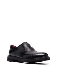 Chaussures richelieu en cuir noires Barrett