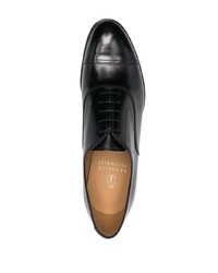 Chaussures richelieu en cuir noires Brunello Cucinelli