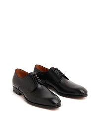 Chaussures richelieu en cuir noires Magnanni