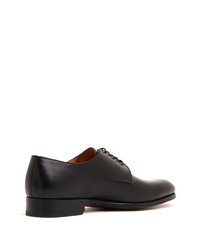 Chaussures richelieu en cuir noires Magnanni