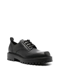 Chaussures richelieu en cuir noires Vic Matie