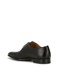 Chaussures richelieu en cuir noires Magnanni