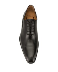 Chaussures richelieu en cuir noires Magnanni