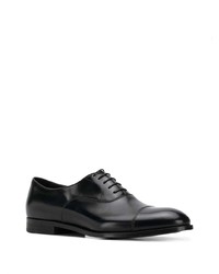 Chaussures richelieu en cuir noires Doucal's