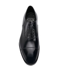 Chaussures richelieu en cuir noires Doucal's