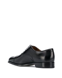 Chaussures richelieu en cuir noires Doucal's