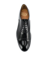 Chaussures richelieu en cuir noires Doucal's