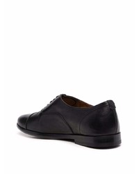 Chaussures richelieu en cuir noires Doucal's