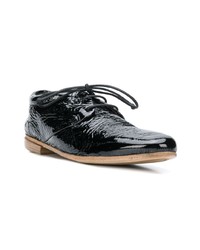 Chaussures richelieu en cuir noires Marsèll