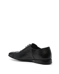 Chaussures richelieu en cuir noires Henderson Baracco