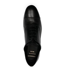 Chaussures richelieu en cuir noires Henderson Baracco