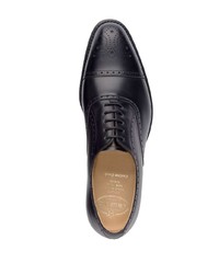 Chaussures richelieu en cuir noires Church's