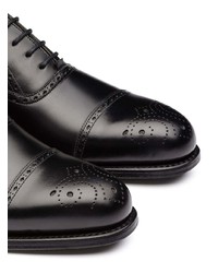 Chaussures richelieu en cuir noires Church's