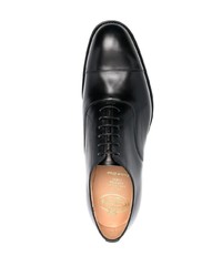 Chaussures richelieu en cuir noires Church's