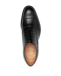 Chaussures richelieu en cuir noires Church's