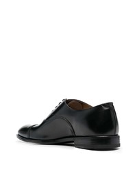 Chaussures richelieu en cuir noires Henderson Baracco