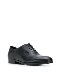 Chaussures richelieu en cuir noires BOSS HUGO BOSS