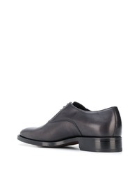 Chaussures richelieu en cuir noires Scarosso