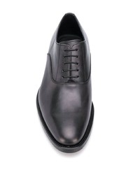 Chaussures richelieu en cuir noires Scarosso