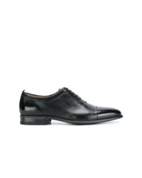Chaussures richelieu en cuir noires N.D.C. Made By Hand
