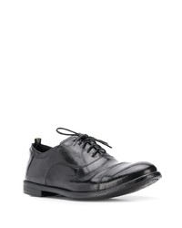 Chaussures richelieu en cuir noires Officine Creative