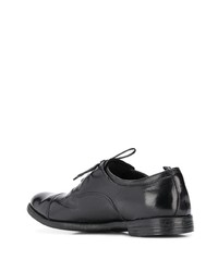 Chaussures richelieu en cuir noires Officine Creative