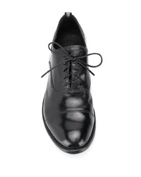 Chaussures richelieu en cuir noires Officine Creative