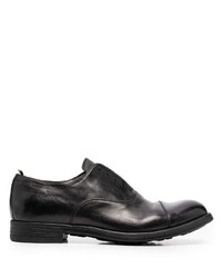 Chaussures richelieu en cuir noires Officine Creative
