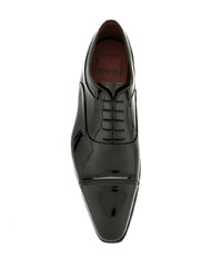 Chaussures richelieu en cuir noires Magnanni