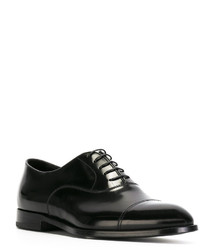 Chaussures richelieu en cuir noires Doucal's