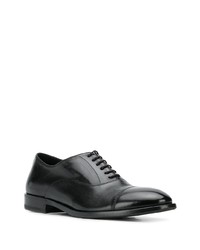 Chaussures richelieu en cuir noires Henderson Baracco