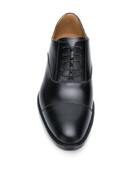 Chaussures richelieu en cuir noires Scarosso