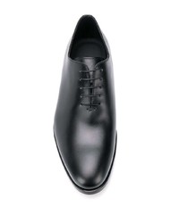 Chaussures richelieu en cuir noires Scarosso
