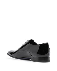 Chaussures richelieu en cuir noires Philipp Plein