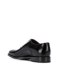 Chaussures richelieu en cuir noires Green George