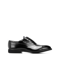 Chaussures richelieu en cuir noires Premiata