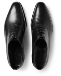 Chaussures richelieu en cuir noires John Lobb