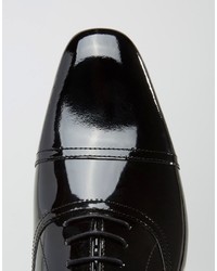 Chaussures richelieu en cuir noires