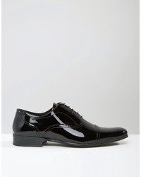 Chaussures richelieu en cuir noires