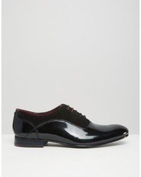 Chaussures richelieu en cuir noires Ted Baker