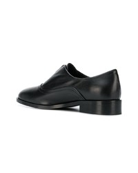 Chaussures richelieu en cuir noires Tila March