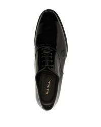 Chaussures richelieu en cuir noires Paul Smith