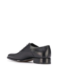 Chaussures richelieu en cuir noires Scarosso