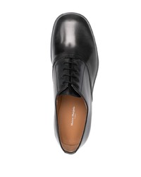 Chaussures richelieu en cuir noires Maison Margiela