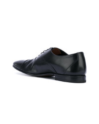 Chaussures richelieu en cuir noires Henderson Baracco