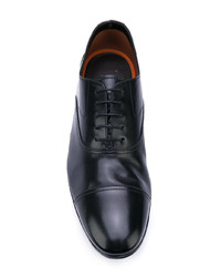 Chaussures richelieu en cuir noires Henderson Baracco