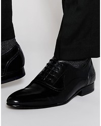 Chaussures richelieu en cuir noires Ted Baker