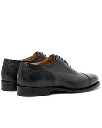 Chaussures richelieu en cuir noires Tricker's