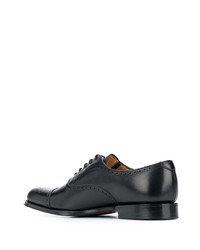 Chaussures richelieu en cuir noires Church's