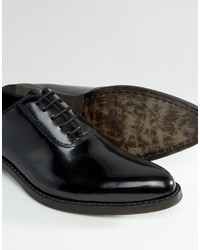 Chaussures richelieu en cuir noires Zign Shoes